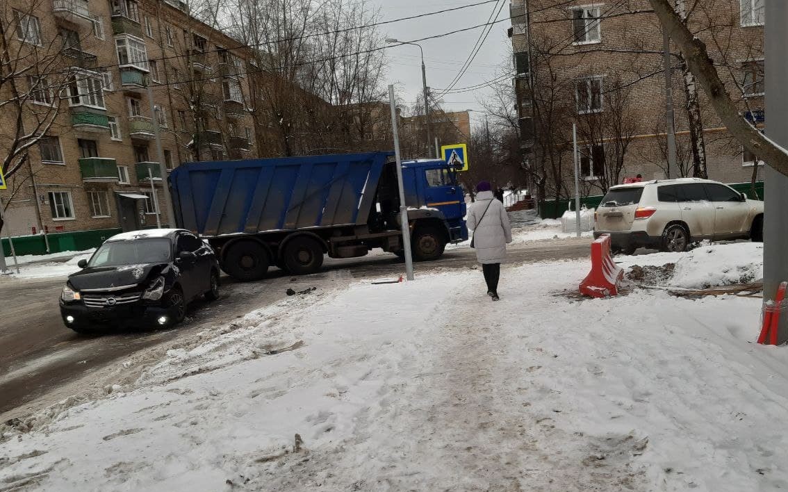 Причиной дтп стал бобер гей