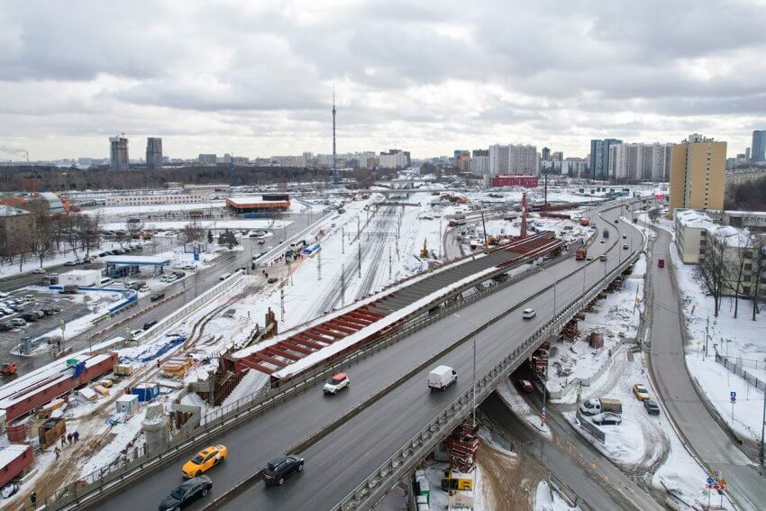 Ремонт Дмитровского путепровода завершат до конца года