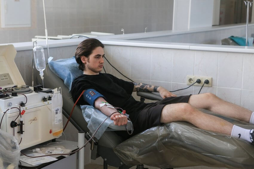 Корреспондент «Севера столицы» впервые решила сдать кровь