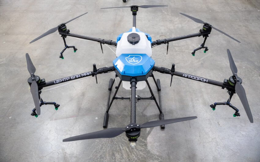 В МАИ разработали дроны для мониторинга сельхозугодий