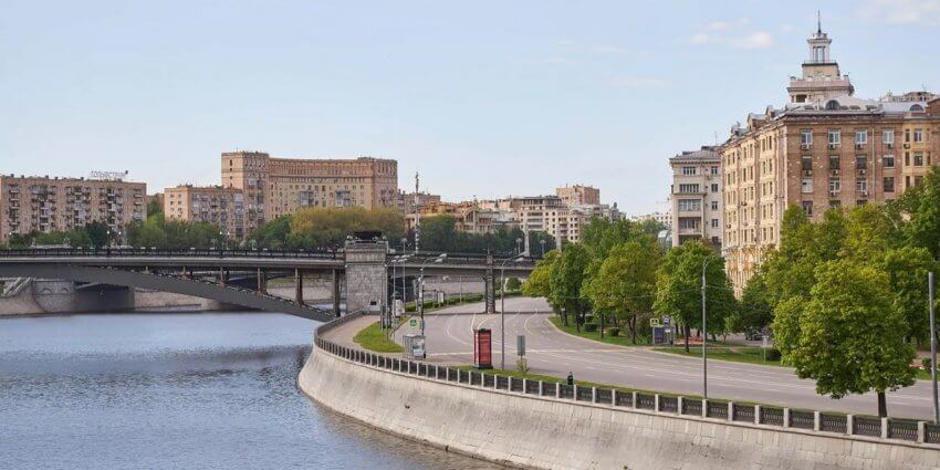 Бочкарёв: 300-метровый мост свяжет Пресненскую набережную и набережную Тараса Шевченко