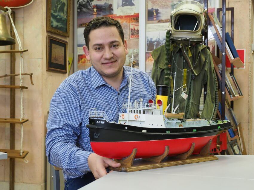 Лучшую в России модель корабля построили в Войковском