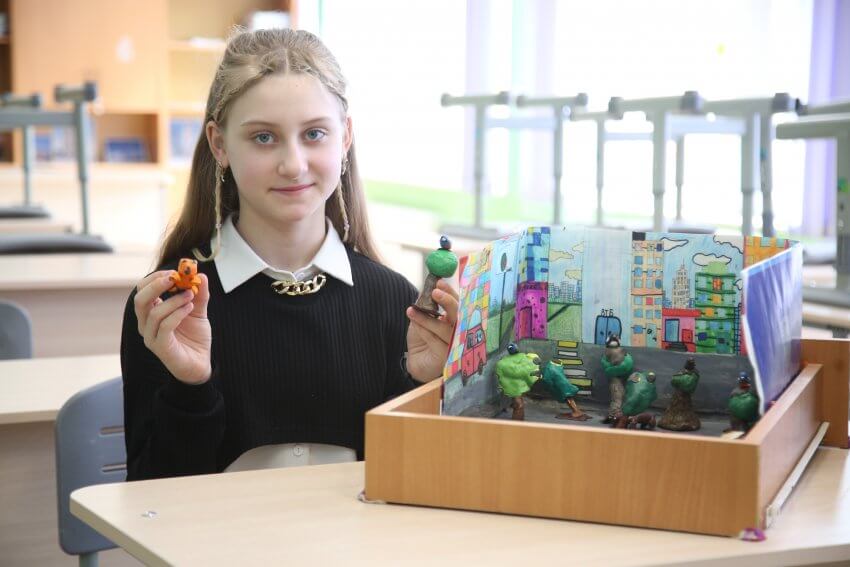 Пятиклассница из Западного Дегунина победила в московском конкурсе мультфильмов