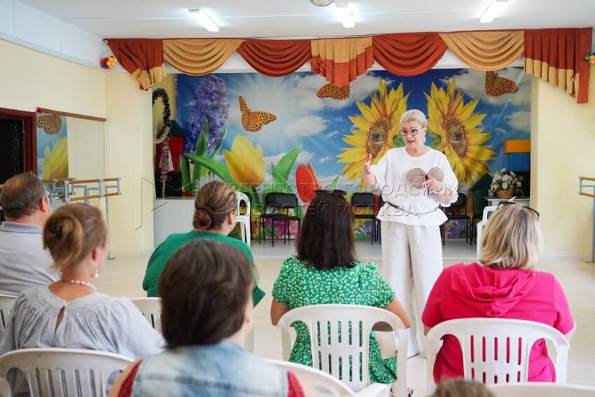 Директор Театра Российской армии Милена Авимская приняла участие в мастер-классе по сценической речи