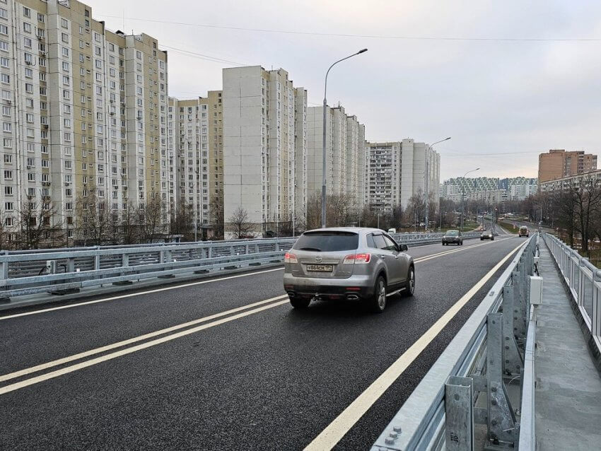 Открыто движение по путепроводу между САО и СВАО